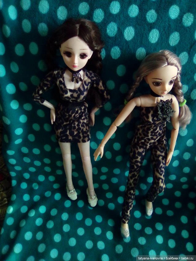 Куклы в леопардовых костюмах (фото 7)
