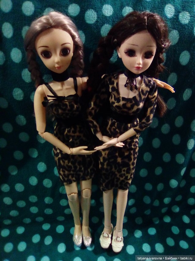 Куклы в леопардовых костюмах (фото 8)