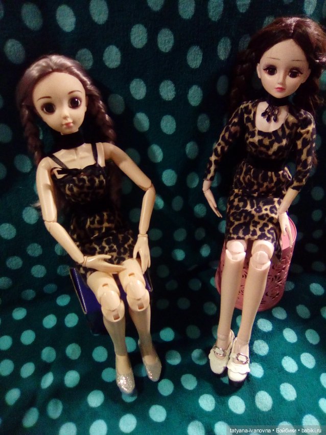 Куклы в леопардовых костюмах (фото 9)