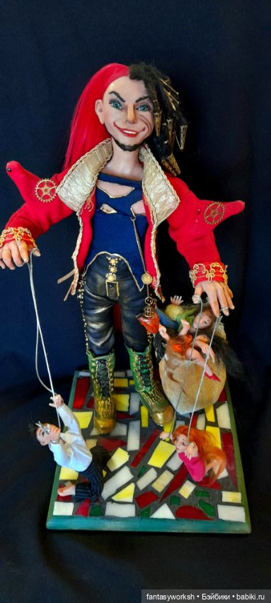 " Продавец Кукол " Авторская кукла Натальи Игнатьевой