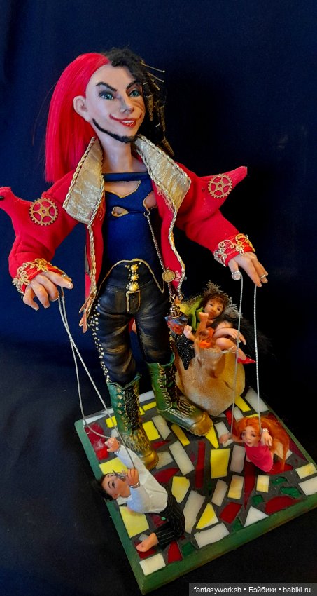 " Продавец Кукол " Авторская кукла Натальи Игнатьевой