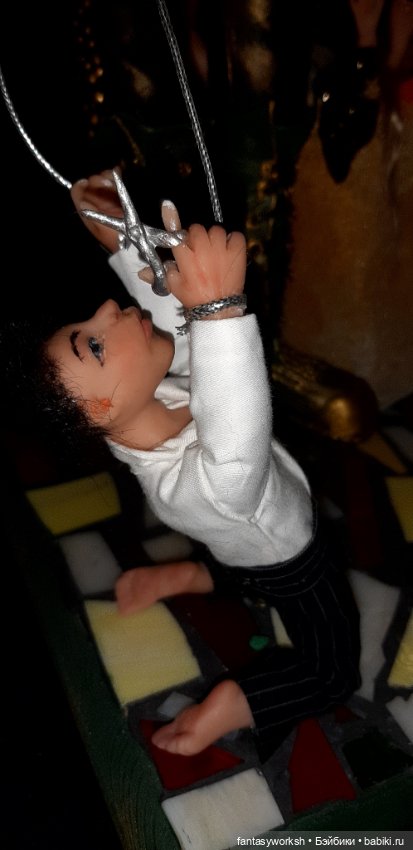 " Продавец Кукол " Авторская кукла Натальи Игнатьевой