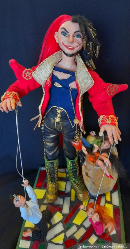 " Продавец Кукол " Авторская кукла Натальи Игнатьевой