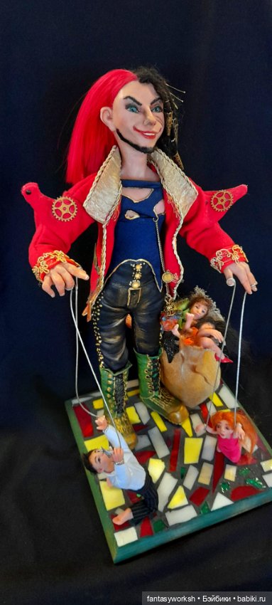 " Продавец Кукол " Авторская кукла Натальи Игнатьевой (фото 6)