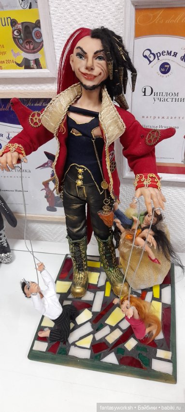 " Продавец Кукол " Авторская кукла Натальи Игнатьевой (фото 8)