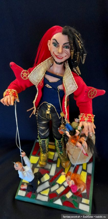 " Продавец Кукол " Авторская кукла Натальи Игнатьевой