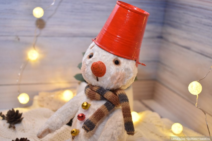 Снеговики в России — Авторские мишки Тедди и друзья: фото (фото 4)