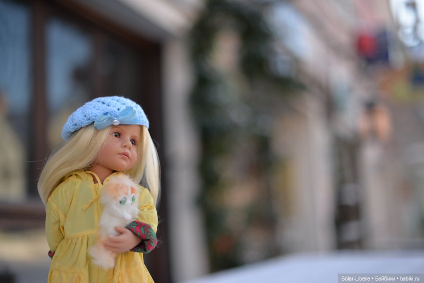 Зимняя прогулка с мини Готц ООАК (фото 9)