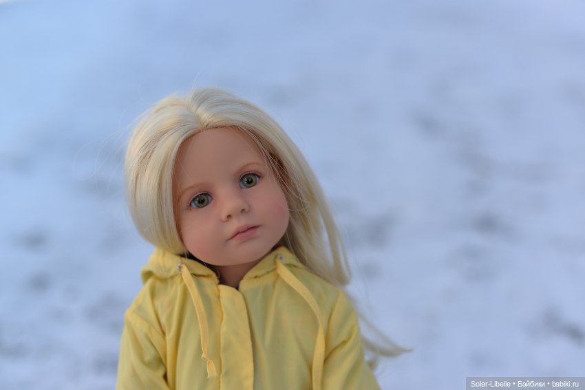 Зимняя прогулка с мини Готц ООАК (фото 2)