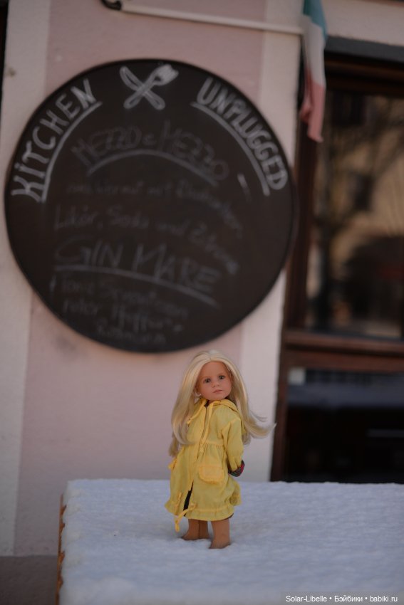 Зимняя прогулка с мини Готц ООАК (фото 6)