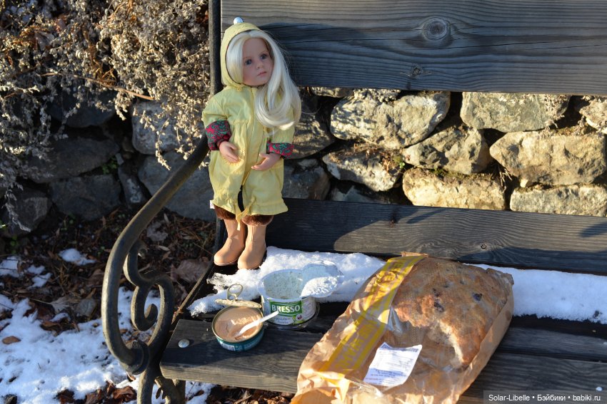 Зимняя прогулка с мини Готц ООАК