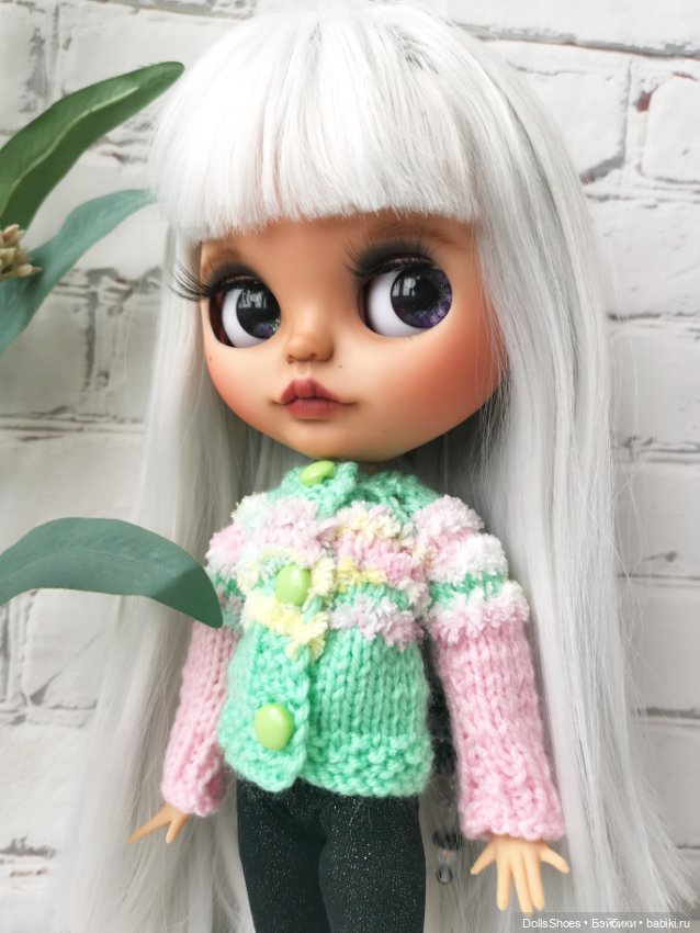 Моя первая Blythe кастом в 2021 году (фото 2)