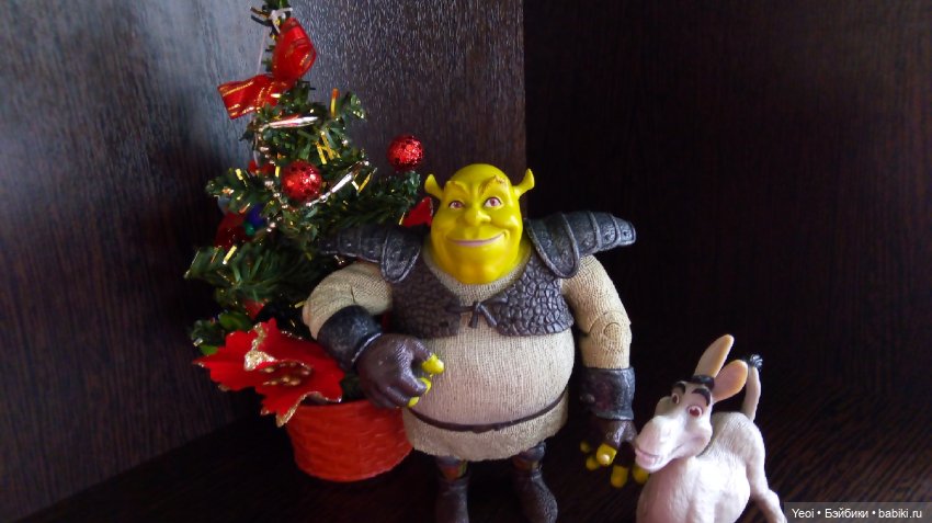 Фигурки Шрека и ослика — Интересные игрушки и фигурки (разное): редкие
