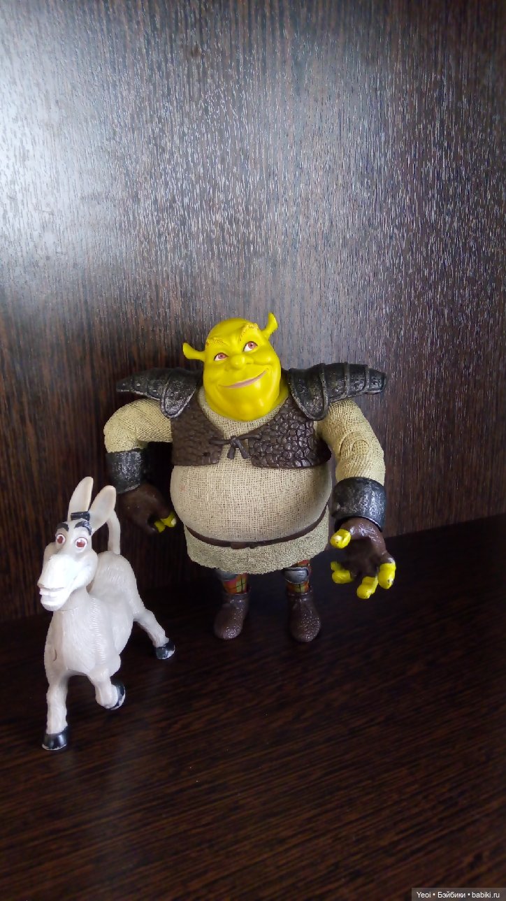 Фигурки Шрека и ослика — Интересные игрушки и фигурки (разное): редкие