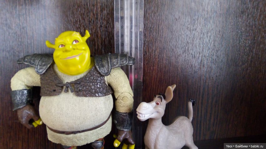 Фигурки Шрека и ослика — Интересные игрушки и фигурки (разное): редкие