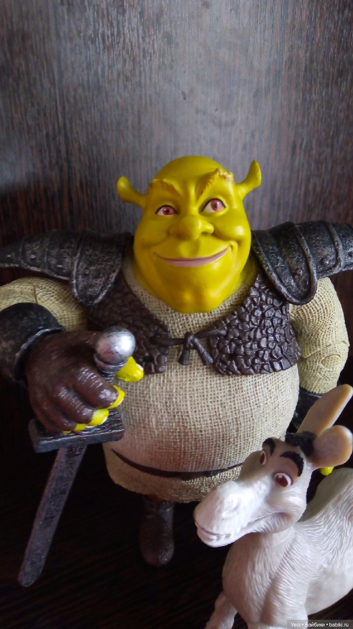 Фигурки Шрека и ослика — Интересные игрушки и фигурки (разное): редкие