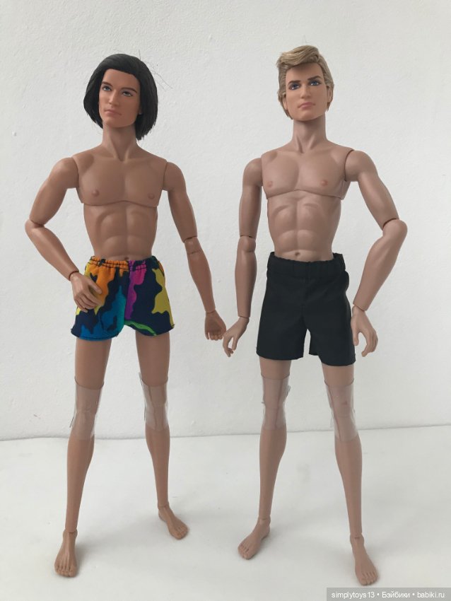 Мои идеальные парни (продолжение) или сравнение по скинтонам. Гибрид голов кенов и тел от Integrity Toys (фото 6)