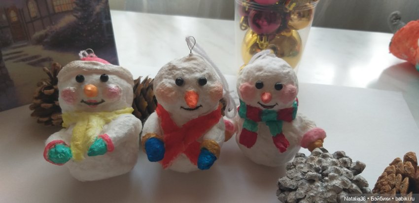 Ватные игрушки своими ручками