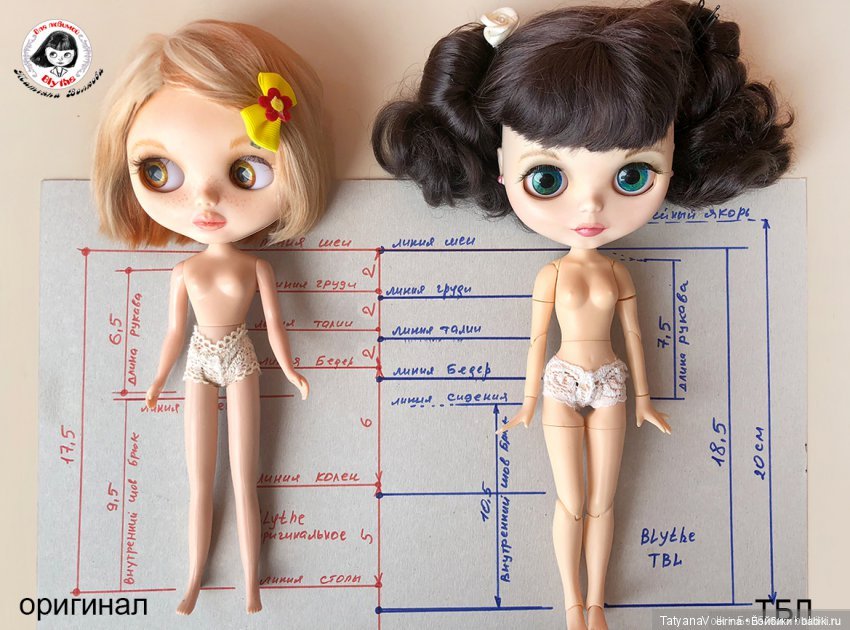 Мерки кукол 2 — Сравнение кукол разных брендов: фото рядом (фото 8)