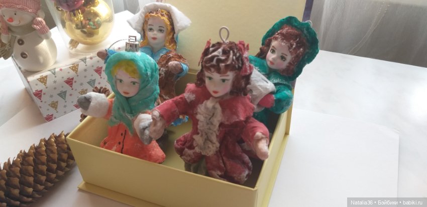 Ватные игрушки своими ручками