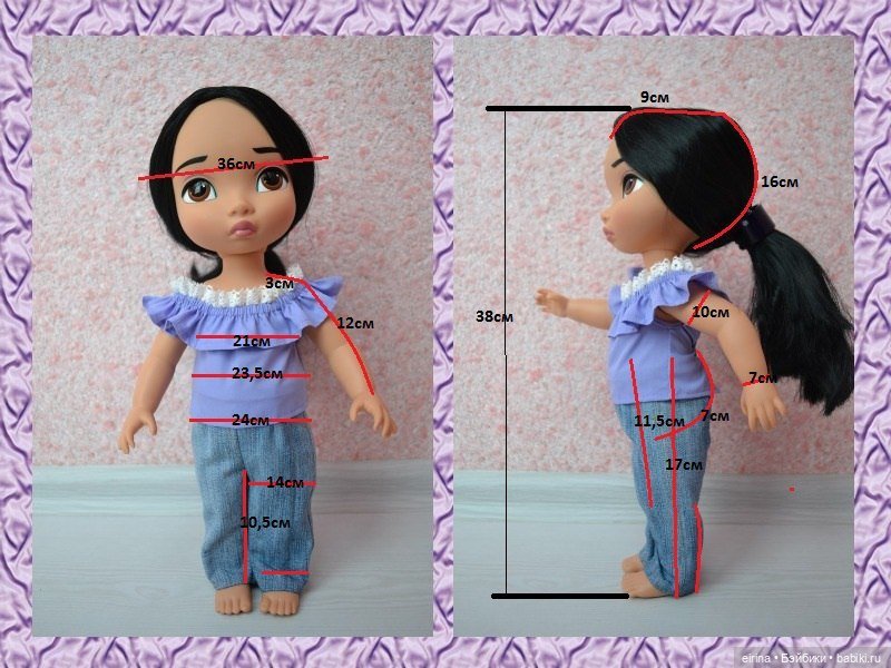 Мерки кукол 2 — Сравнение кукол разных брендов: фото рядом