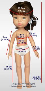 Мерки кукол 2 — Сравнение кукол разных брендов: фото рядом