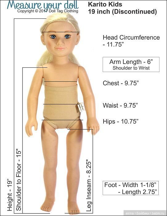 Мерки кукол 2 — Сравнение кукол разных брендов: фото рядом (фото 9)