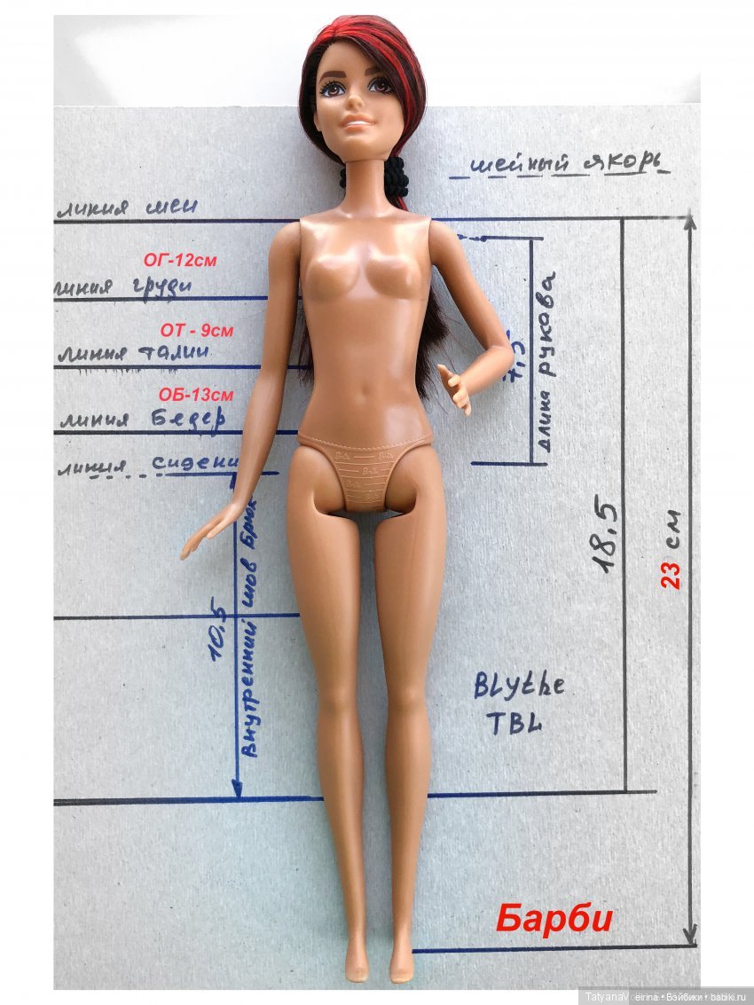 Мерки кукол 2 — Сравнение кукол разных брендов: фото рядом (фото 6)