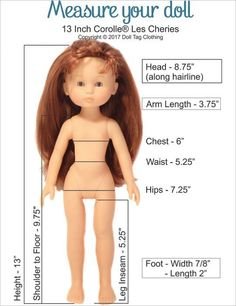 Мерки кукол 2 — Сравнение кукол разных брендов: фото рядом