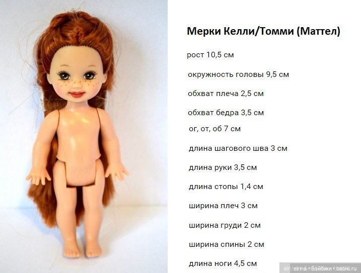 Мерки кукол 2 — Сравнение кукол разных брендов: фото рядом