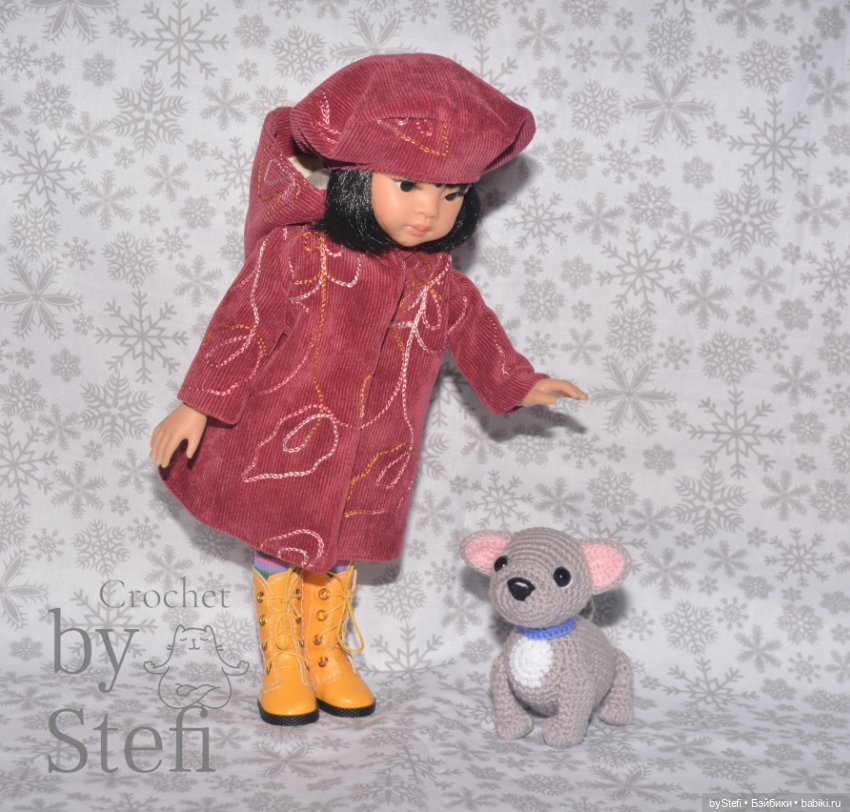 Французский бульдог Луи — Вязаные игрушки и амигуруми: крючком (фото 3)