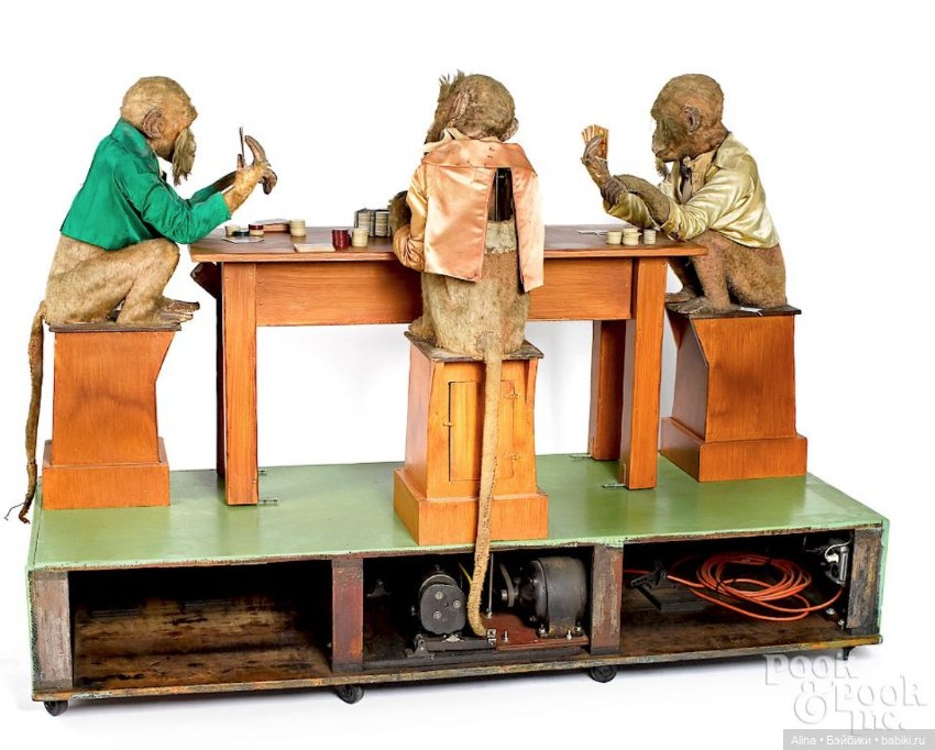 Автоматон Шулеры — Антикварные автоматоны и механические куклы: Vichy (фото 6)