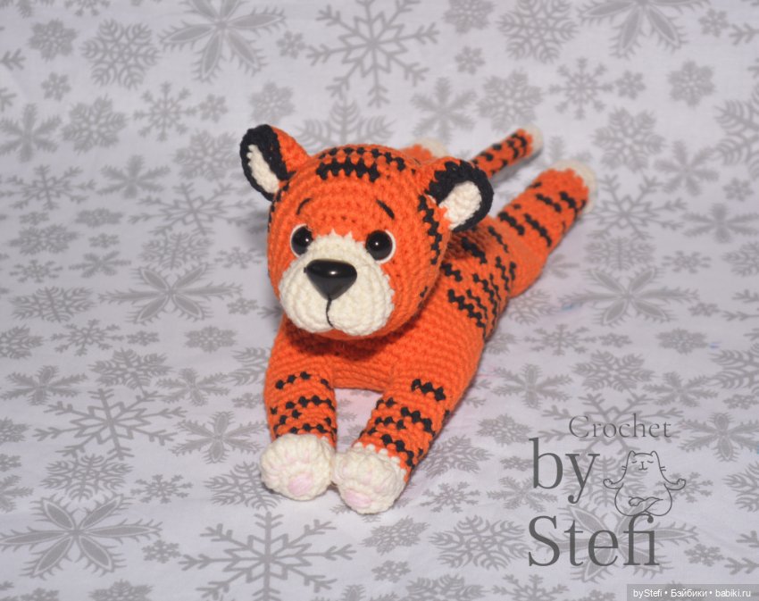 Тигрик Тотошка. Авторская работа. Символ 2022 (фото 6)