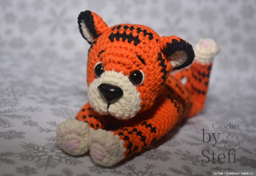 Тигрик Тотошка. Авторская работа. Символ 2022 (фото 10)