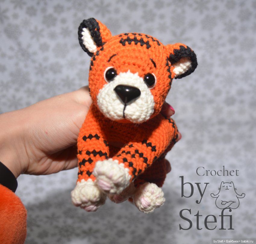 Тигрик Тотошка. Авторская работа. Символ 2022