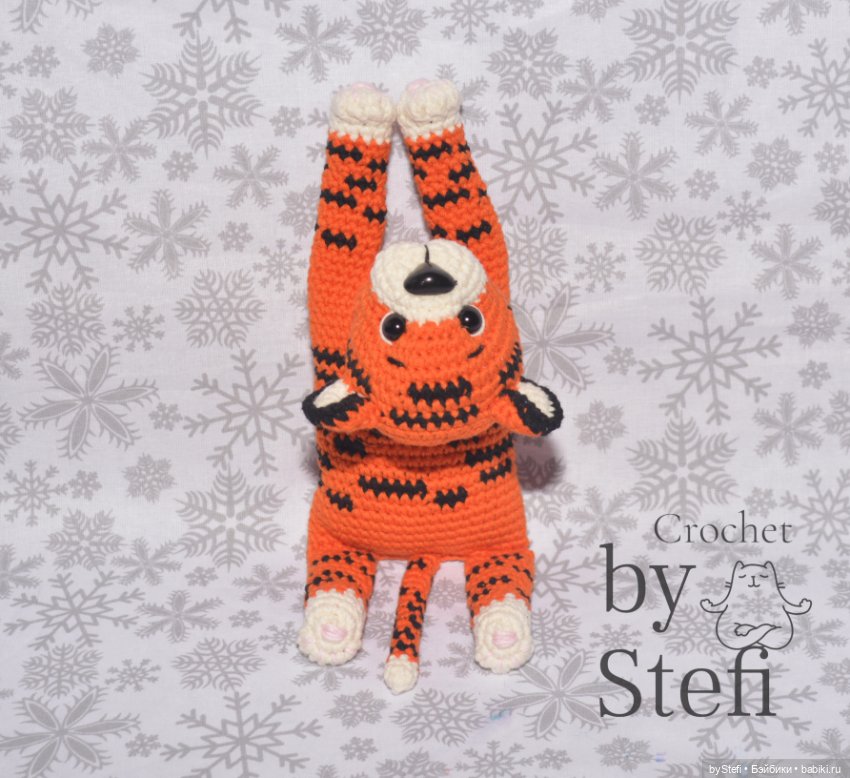 Тигрик Тотошка. Авторская работа. Символ 2022