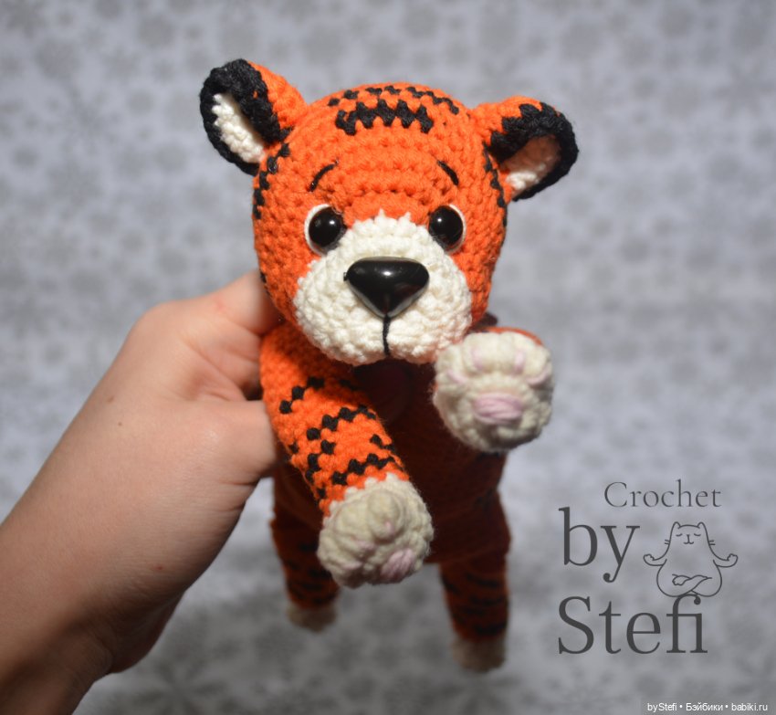 Тигрик Тотошка. Авторская работа. Символ 2022