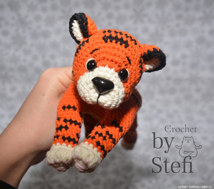 Тигрик Тотошка. Авторская работа. Символ 2022