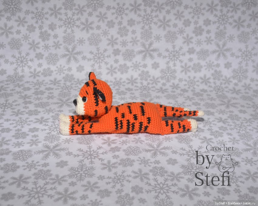 Тигрик Тотошка. Авторская работа. Символ 2022