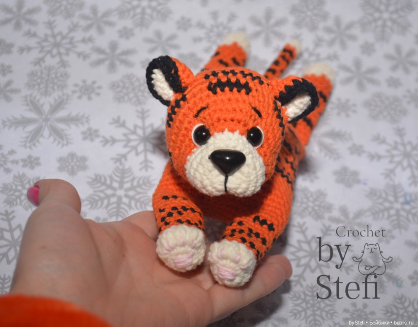 Тигрик Тотошка. Авторская работа. Символ 2022