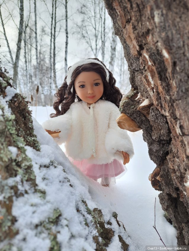 Прогулка Кайлы в зимнем лесу (фото 2)