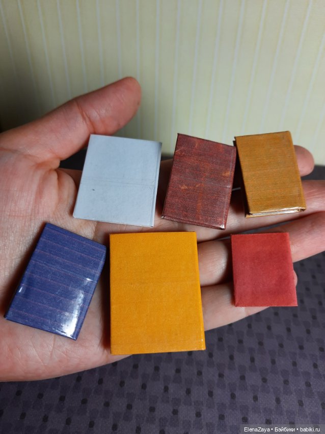 Набор для кукол 1:12, школьные принадлежности из СССР