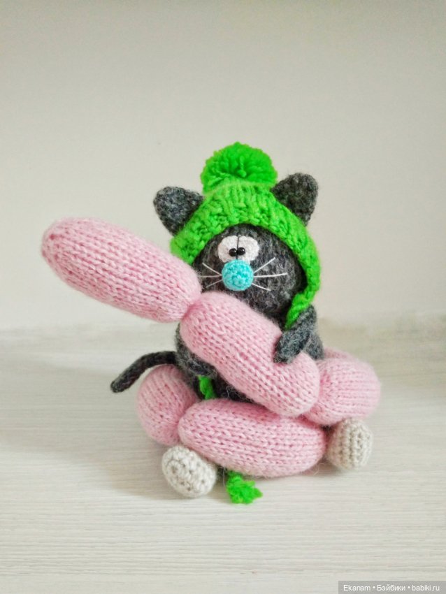Кот Обормот и сотоварищи — Вязаные игрушки и амигуруми: крючком (фото 4)