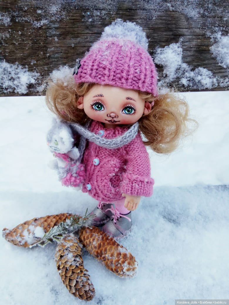 Таичка и зимняя сказка — Авторские текстильные куклы: Вальдорфские