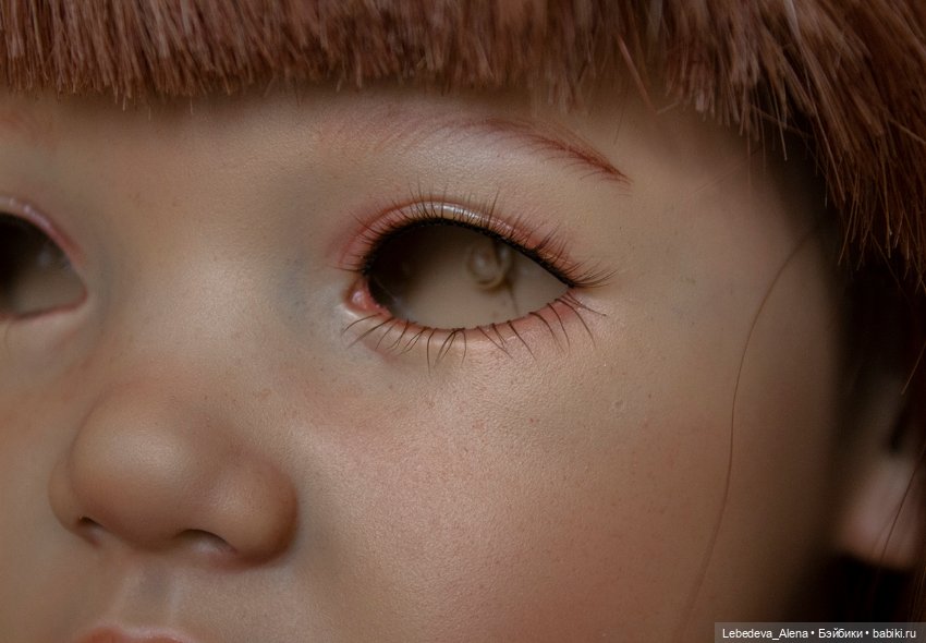 Рыжик Лилиан - работаю — Реставрация и преображение кукол: ремонт (фото 6)