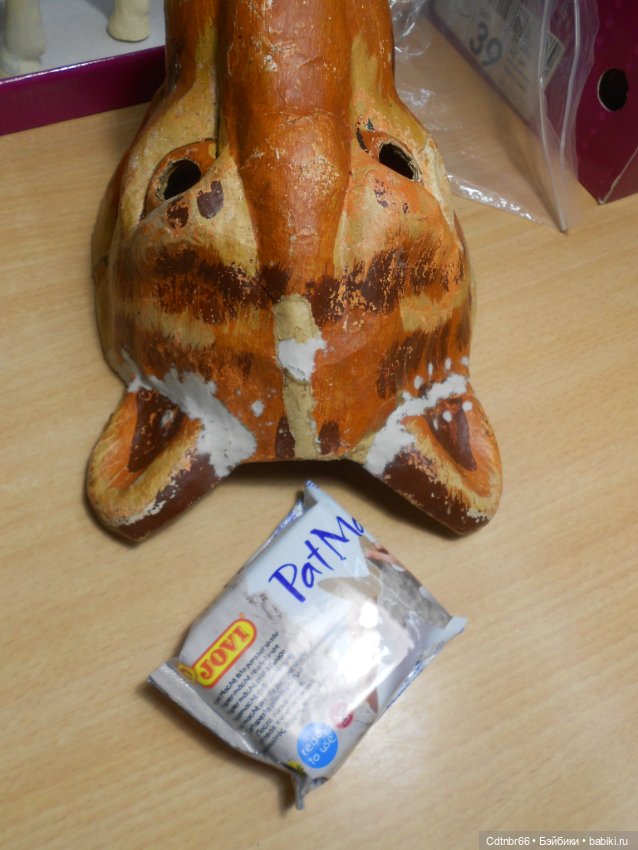 Старинная маска ТИГРА и коника, прискакавшего с Украины. Восстановление. Часть 1