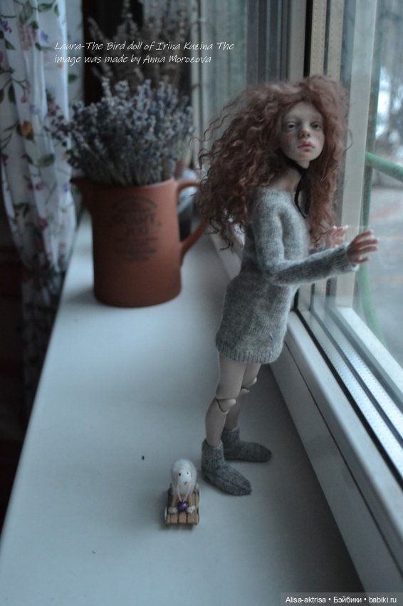 Серый зимний вечер. Птичка Лора - грезы и мечты о теплом лете (фото 7)