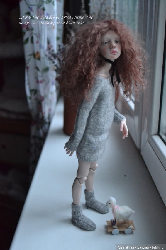 Серый зимний вечер. Птичка Лора - грезы и мечты о теплом лете (фото 5)