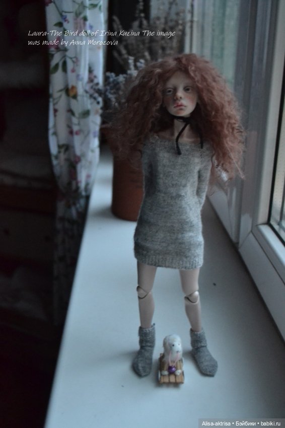 Серый зимний вечер. Птичка Лора - грезы и мечты о теплом лете (фото 9)