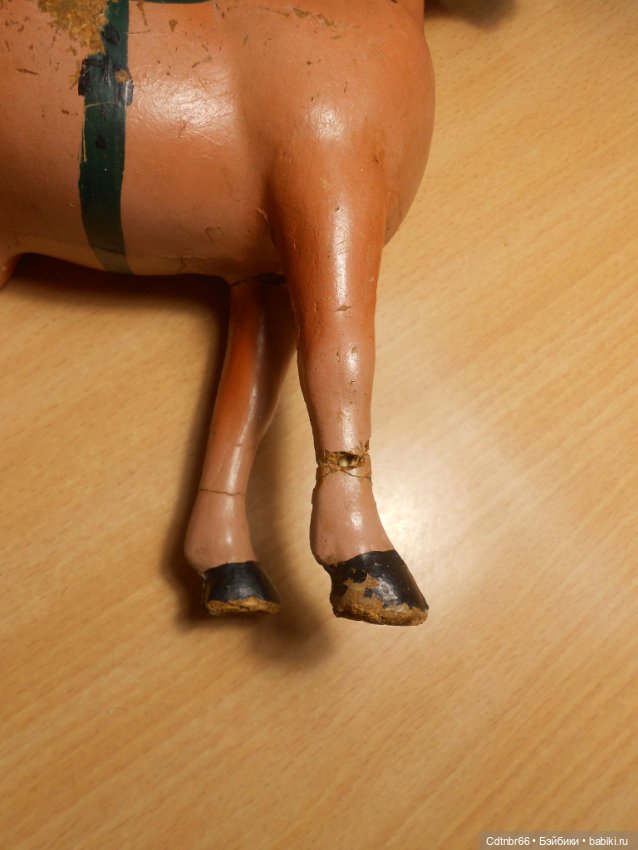 Старинная маска ТИГРА и коника, прискакавшего с Украины. Восстановление. Часть 1